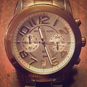 Michael Kors two tone quartz watch